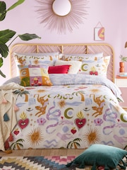 Furn Multicolour Alchemy Floral Duvet Cover Set - Image 1 of 4