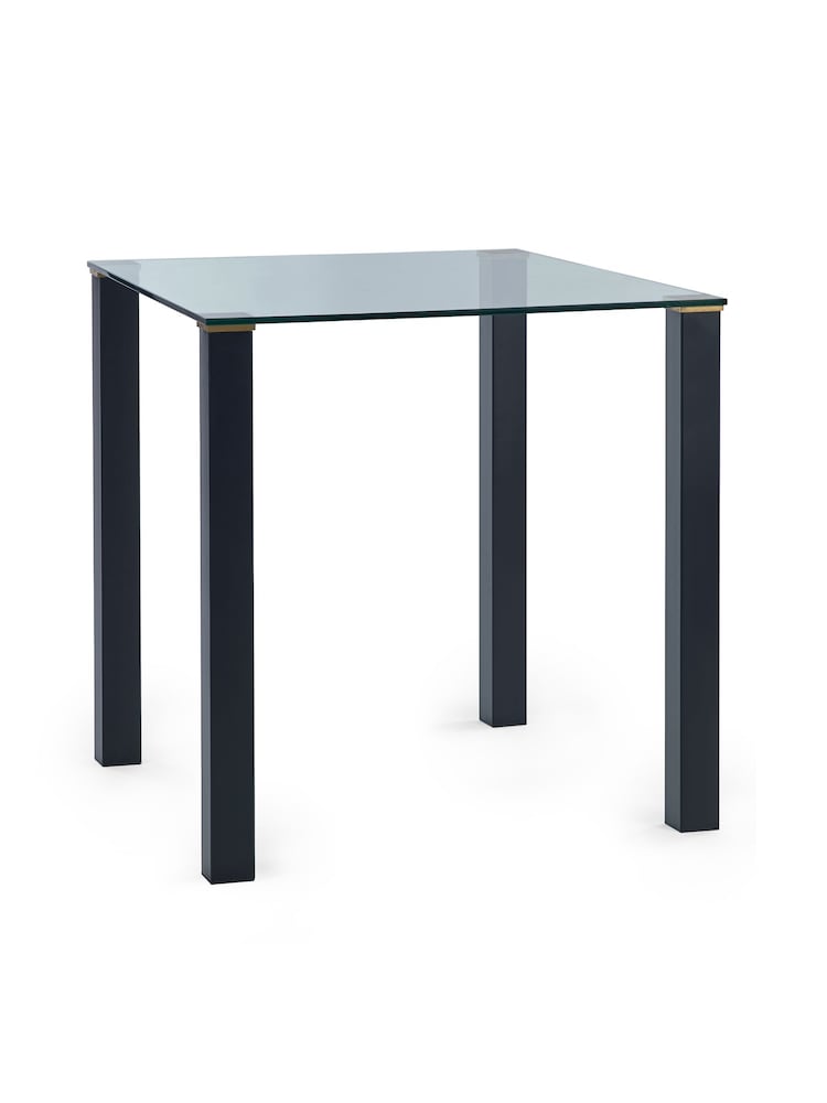 Julian Bowen Black Piero Square Table - Image 2 of 3