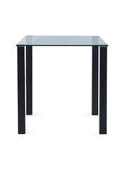 Julian Bowen Black Piero Square Table - Image 3 of 3