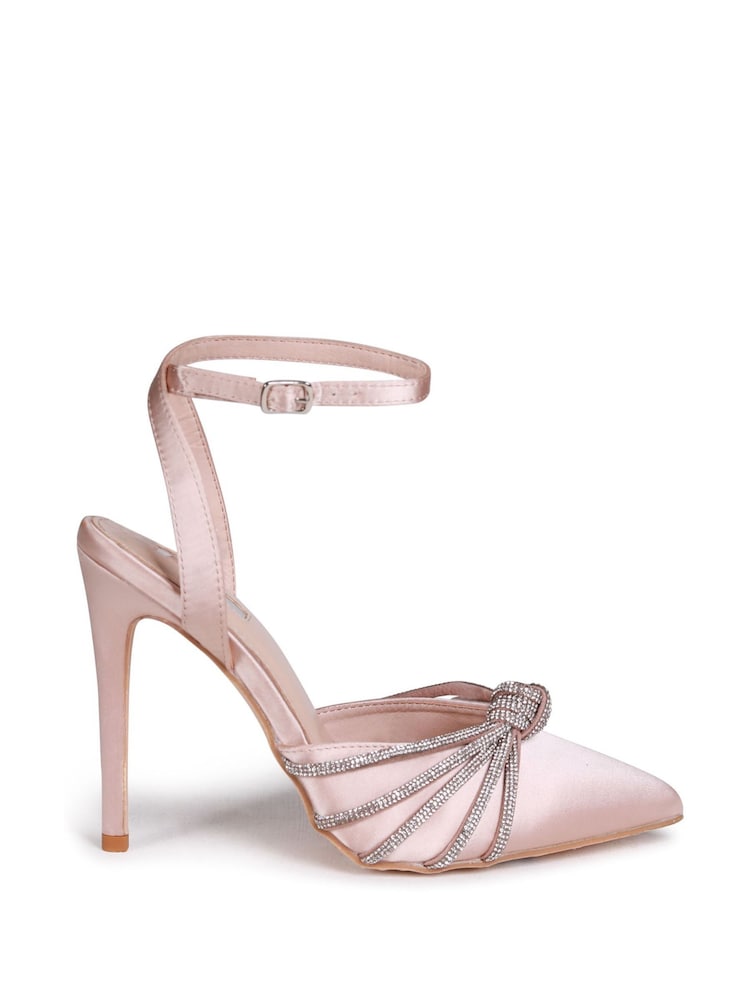 Goli - Linzi Illuminate Court čevlji z visoko peto With Diamante Knotted Detail - Slika 2 iz 4 Goli - Linzi Illuminate Court čevlji z visoko peto With Diamante Knotted Detail - Slika 2 iz 4