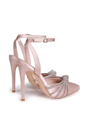 Goli - Linzi Illuminate Court čevlji z visoko peto With Diamante Knotted Detail - Slika 3 iz 4