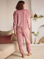 Bath & Body Works Mink Twosie Snowflake Pyjamas - Image 5 of 9