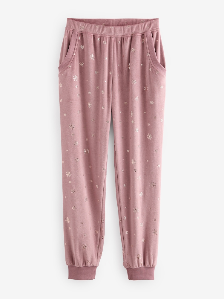 Bath & Body Works Mink Twosie Snowflake Pyjamas - Image 9 of 9