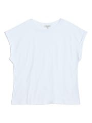 Blanco - Albaray 100% Cotton Roll Back T-Shirt - Imagen 4 de 4
