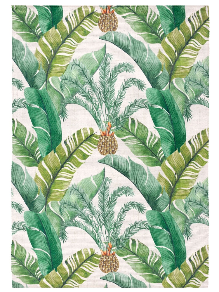 Wylder Multicolour Maui Tropical Outdoor/Indoor Washable Rug - Image 2 of 3