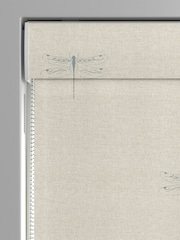 Sophie Allport Duck Egg Blue Vector Dragonfly Made to Measure 100% Cotton Roman Blinds - Image 3 of 6