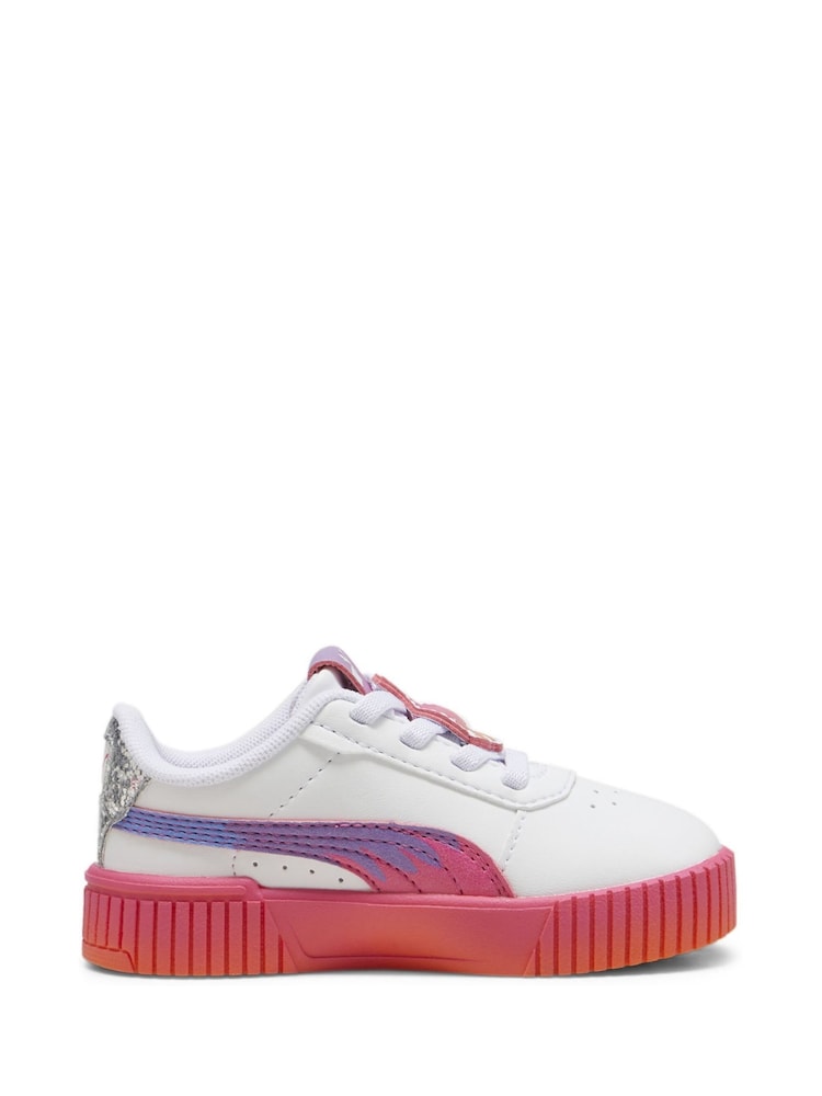 Puma White Baby Girl X Trolls Carina 2.0 Sneakers - Image 1 of 6