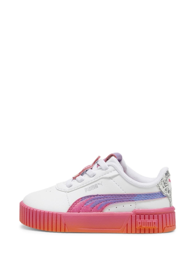Puma White Baby Girl X Trolls Carina 2.0 Sneakers - Image 2 of 6