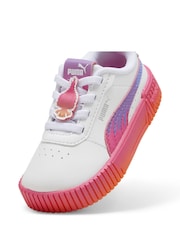 Puma White Baby Girl X Trolls Carina 2.0 Sneakers - Image 4 of 6