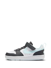 Nike Black Junior Court Borough Low Refcraft Trainers - Image 2 of 9