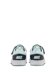 Nike Black Junior Court Borough Low Refcraft Trainers - Image 4 of 9