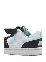 Nike Black Junior Court Borough Low Refcraft Trainers - Image 8 of 9