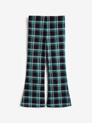 Black Multi Check - Flare Leggings (3-16yrs) - Image 6 of 8