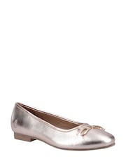 Dorado rosa - Bailarinas estilo merceditas de piel Naomi de Hush Puppies - Imagen 1 de 4