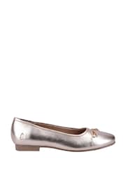 Dorado rosa - Bailarinas estilo merceditas de piel Naomi de Hush Puppies - Imagen 4 de 4