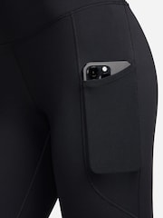 Nike Black One High-Waisted 7/8 Leggings with Pockets - Image 7 of 8