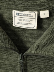 أخضر - سترة فليس دقيق للرجال Snowdon من Mountain Warehouse - صورة 4 من 4