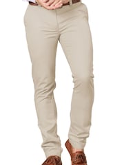 Raging Bull Tapered Chino Brown Trousers - Image 1 of 5