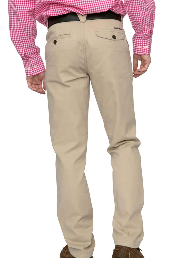 Raging Bull Tapered Chino Brown Trousers - Image 2 of 5