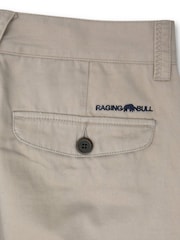 Raging Bull Tapered Chino Brown Trousers - Image 4 of 5