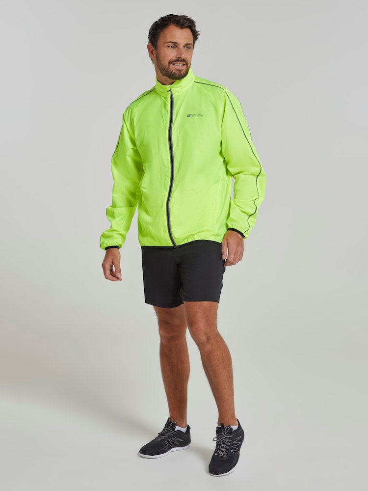Chaqueta impermeable para correr e ir en bicicleta para hombre Force de Mountain Warehouse - Imagen 1 de 5