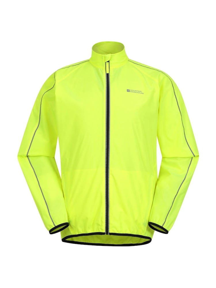 Chaqueta impermeable para correr e ir en bicicleta para hombre Force de Mountain Warehouse - Imagen 2 de 5