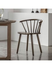 Gallery Home Brown Neston Dining Chairs Set of 2 - Image 1 of 5