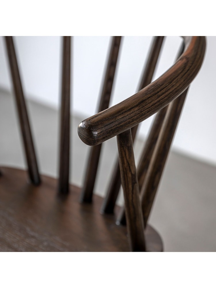 Gallery Home Brown Neston Dining Chairs Set of 2 - Image 2 of 5