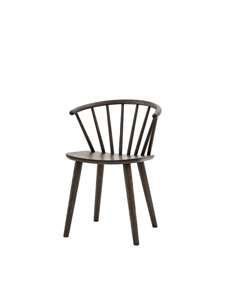 Gallery Home Brown Neston Dining Chairs Set of 2 - Image 5 of 5