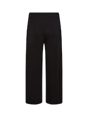 Yours Curve Black Wide Leg Trousers - Image 4 of 4