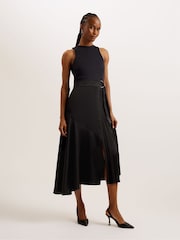 Ted Baker Имитация платья Wiiloww с лифом Racer - Image 1 of 6