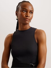 Ted Baker Имитация платья Wiiloww с лифом Racer - Image 3 of 6