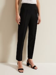 Phase Eight Black Miah Stretch Capri Trousers - Image 3 of 6