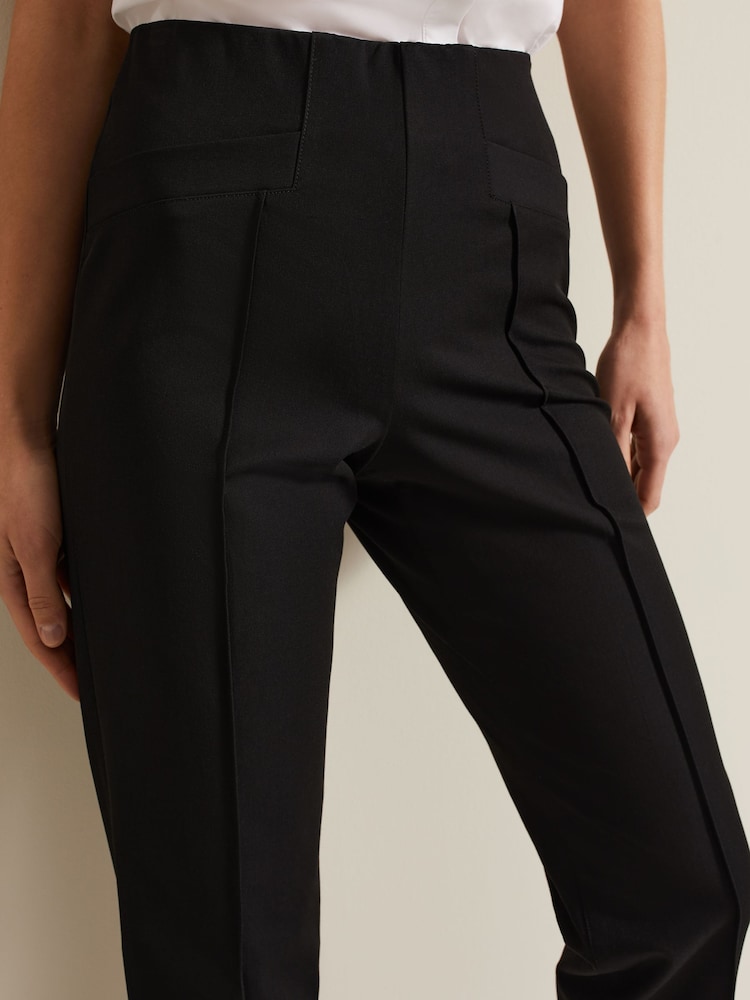 Phase Eight Black Miah Stretch Capri Trousers - Image 4 of 6