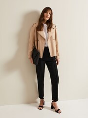 Phase Eight Black Miah Stretch Capri Trousers - Image 5 of 6