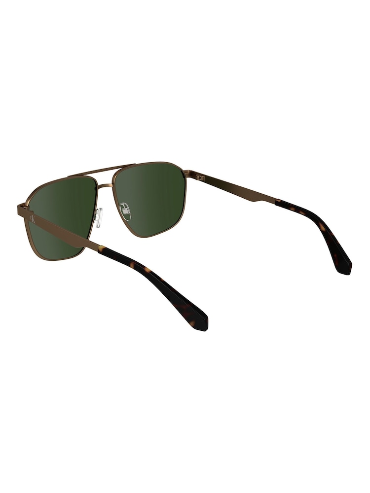 Calvin Klein Jeans Gold Tone Sunglasses - Image 4 of 4