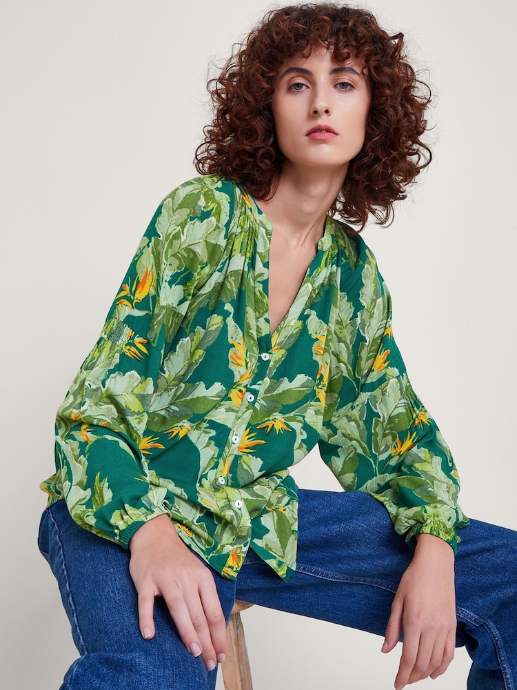 Monsoon Carmina Print Blouse - Bild 1 von 5