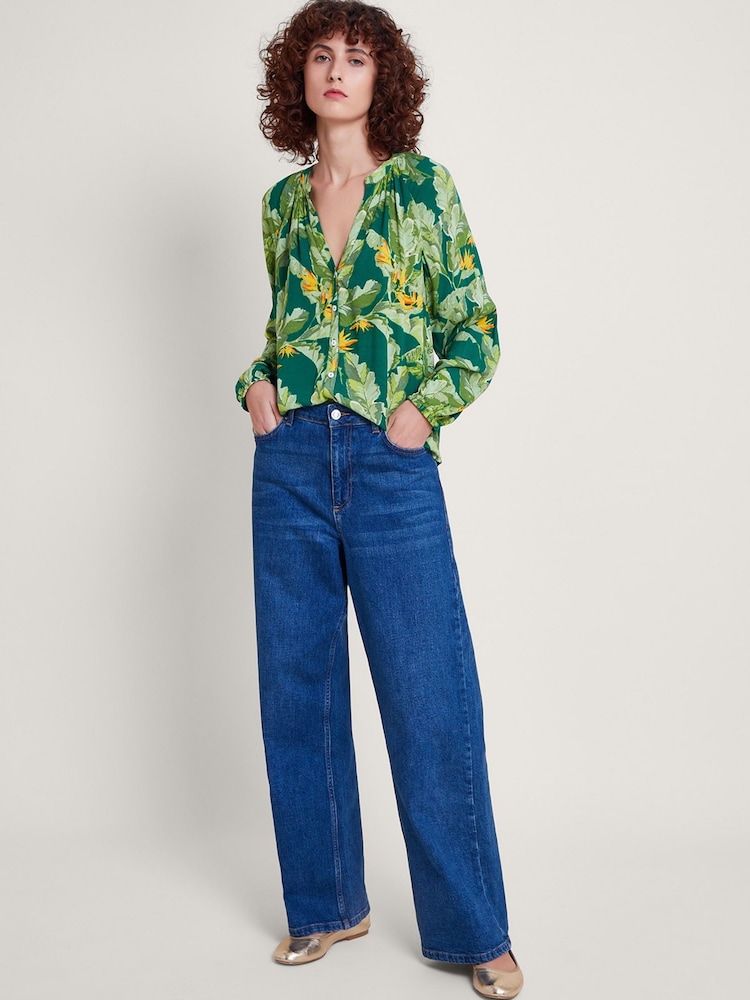 Monsoon Carmina Print Blouse - Bild 2 von 5