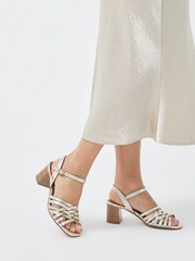Radley London Crossways Road Weave Block Heeled Sandals - Image 1 of 4