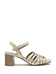 Radley London Crossways Road Weave Block Heeled Sandals - Image 2 of 4