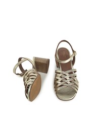 Radley London Crossways Road Weave Block Heeled Sandals - Image 4 of 4