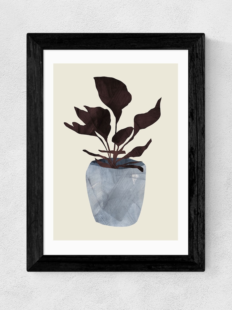 East End Prints Black Country Plant Framed Art Print - Image 1 of 3