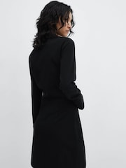 Mango Black Knot Detail Dress - Image 2 of 6