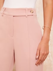 Friends Like These Blush Pink Tailored Barrel Trousers - Image 3 of 4