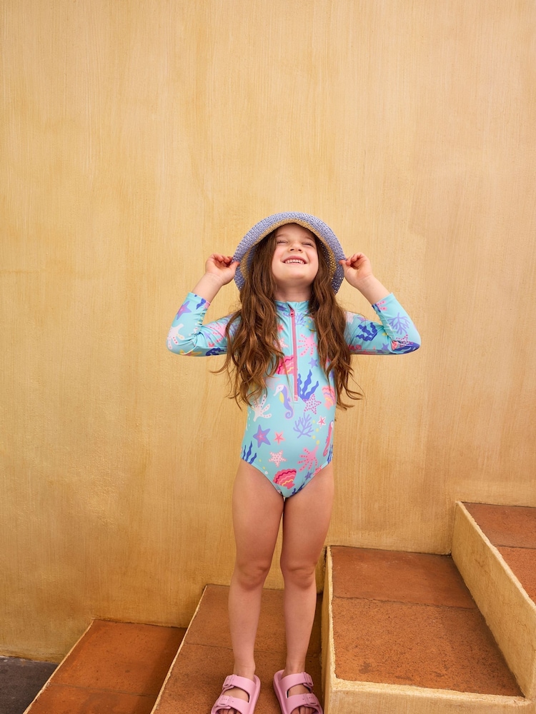 Crew Clothing Long Sleeve Swimsuit - Image 1 of 4