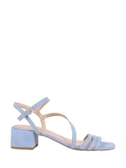 Hellblau - Jones Bootmaker Ginette2 Heeled Leather Sandals - Bild 2 von 6