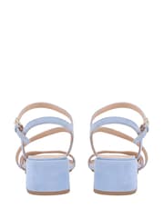 Hellblau - Jones Bootmaker Ginette2 Heeled Leather Sandals - Bild 3 von 6