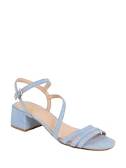 Hellblau - Jones Bootmaker Ginette2 Heeled Leather Sandals - Bild 6 von 6