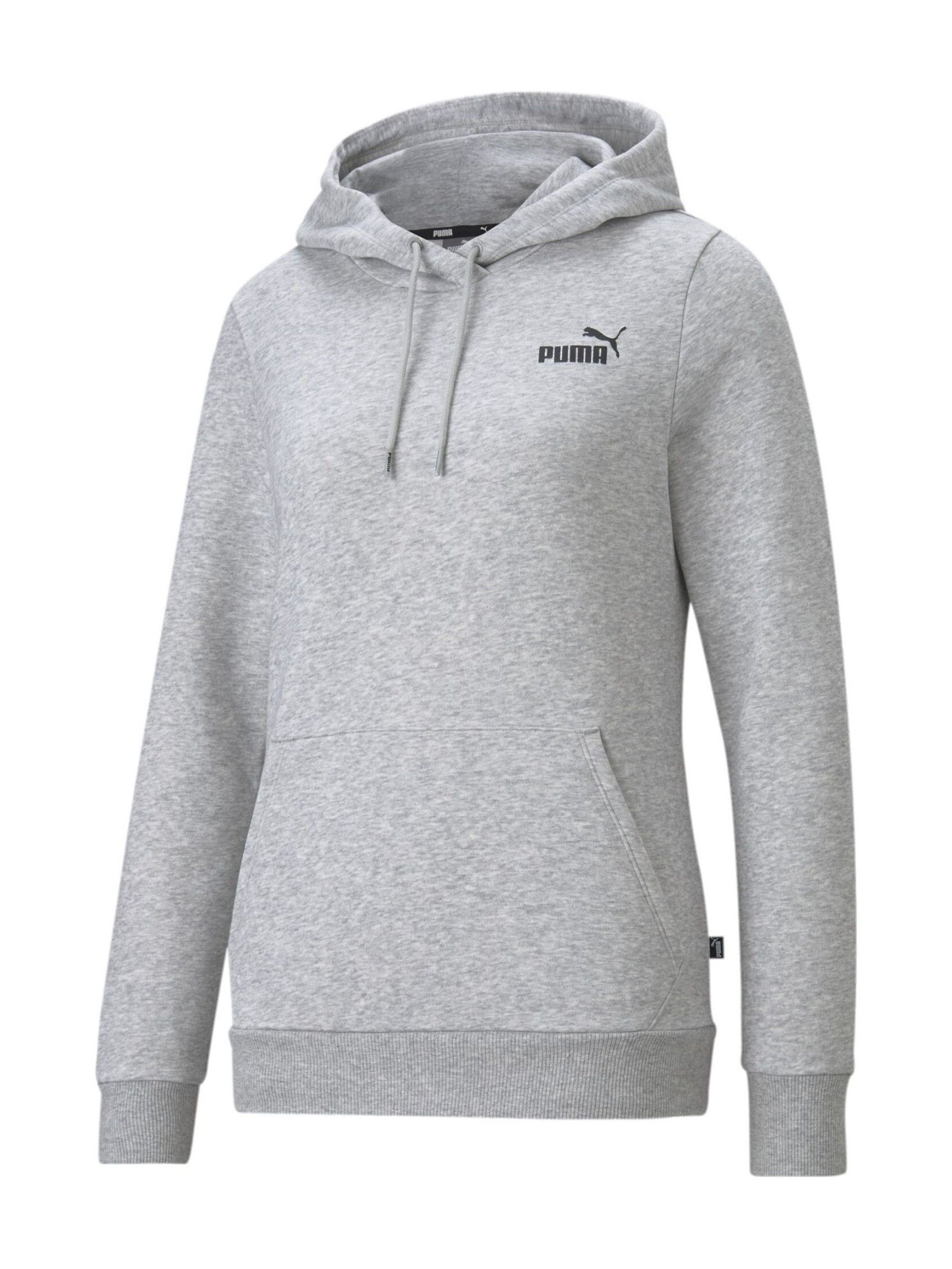 Buy Puma Grey Womens Essentials Small Logo Hoodie from Next France