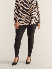 Evans Cotton Elastane Full Length Leggings - Image 3 of 3